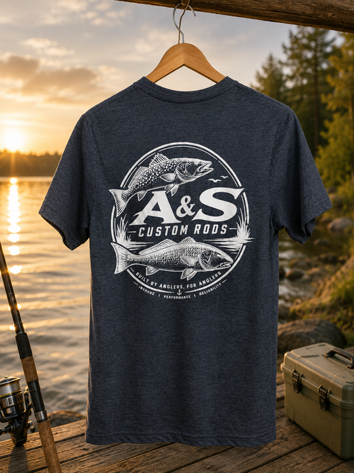 A&S Custom Rods Signature T-Shirt