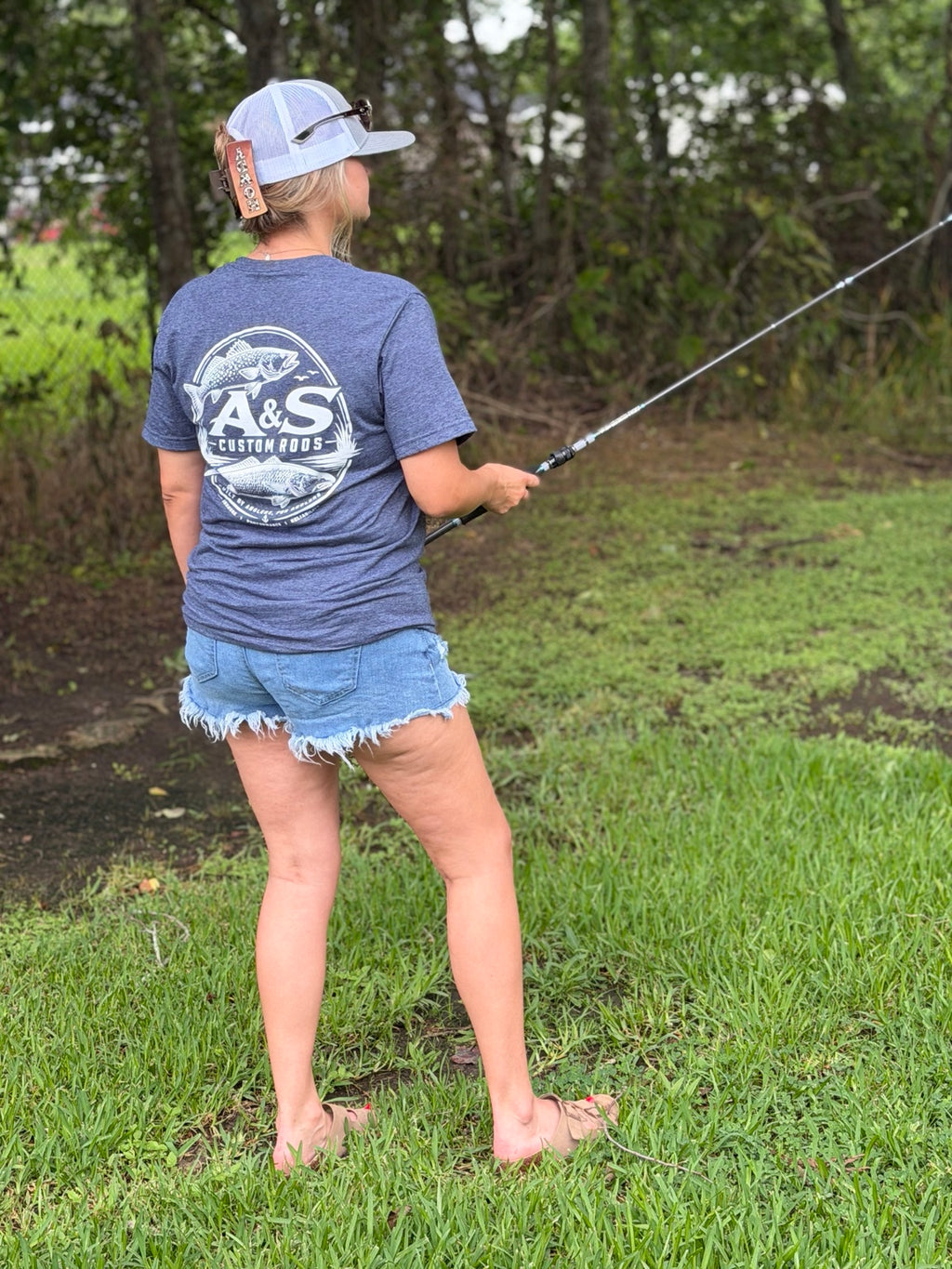 A&S Custom Rods Signature T-Shirt
